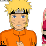 NaruSaku adult design png.