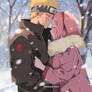 NaruSaku happy winter 