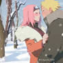 NaruSaku snowing season