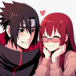 Sasuke x Karin - a scarlet couple