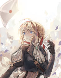 Violet Evergarden + speedpaint