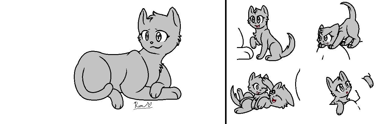 images Warrior Cats Base Kit queen and kits base by animalluv10 on