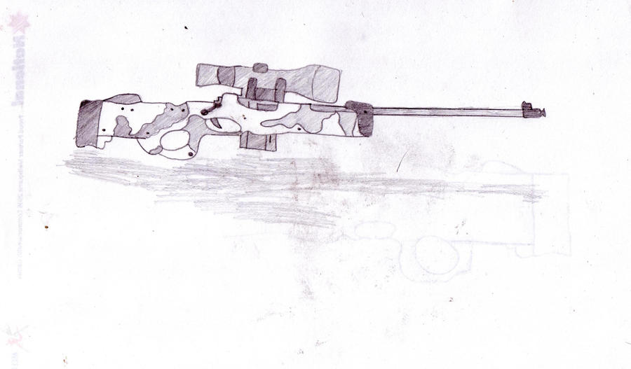 AWP Snipe rifle by superscout63 on DeviantArt