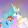 Rainbow Dash Alicorn Transformation