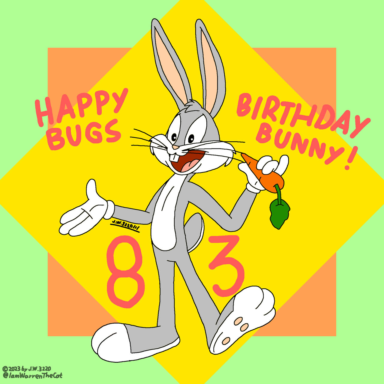 83 years of Wabbit by IamWarrenTheCat on DeviantArt