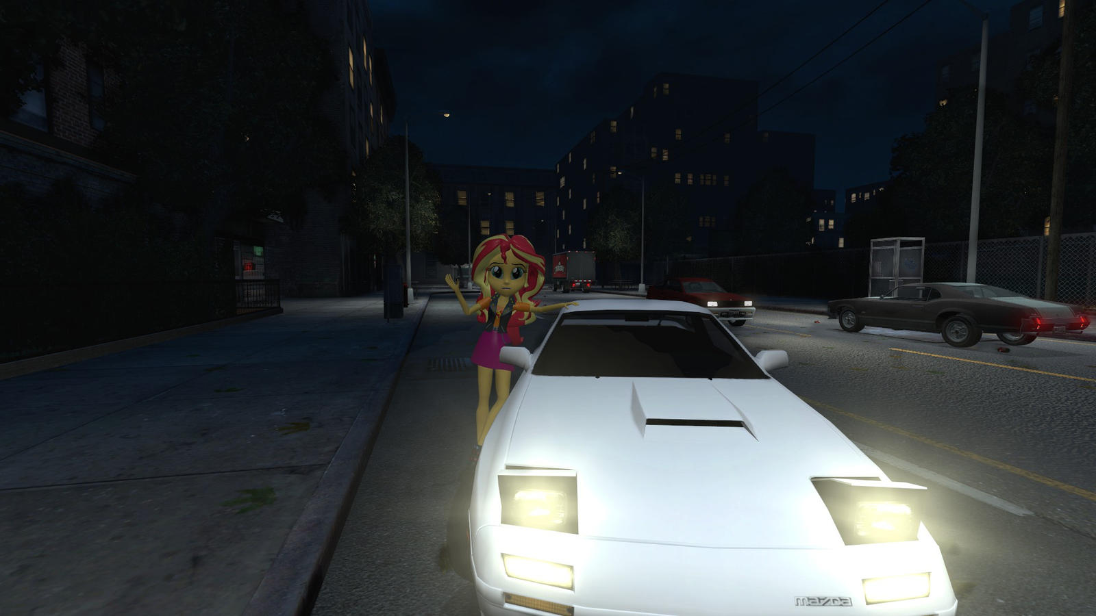 Sunset Shimmer's RX-7 FC by B0TP0stalDUD3 on DeviantArt