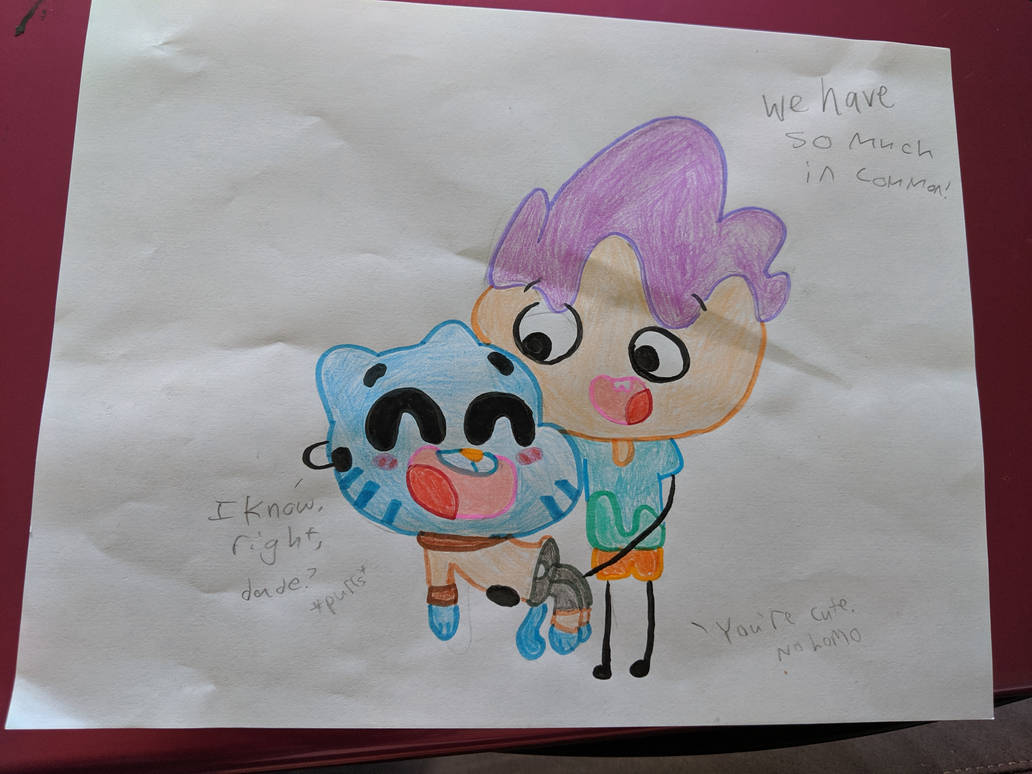 Is Junky Janker The Voice Of Gumball Junky Janker and Gumball by GumballxPennyForever on DeviantArt