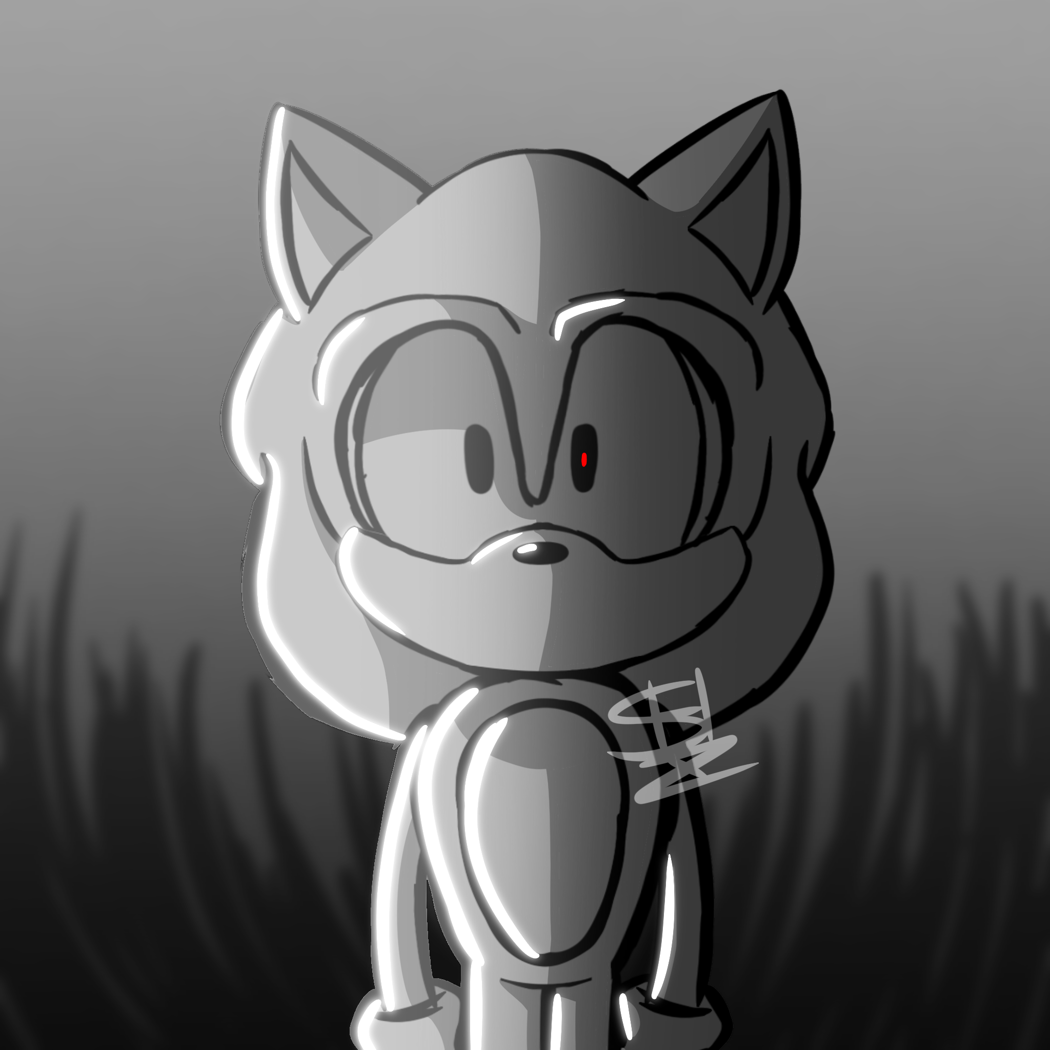 Faker Sonic woah by shadzicx on DeviantArt