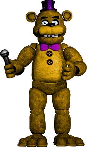 Fredbear from Minigames! (FNaF's 4) Minecraft Skin