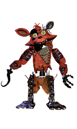 FNaF 2 Human Withered Foxy by HideInBedroom on DeviantArt