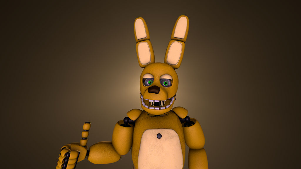 (fnaf sfm) second favorite spring bonnie model by sammy2005 on DeviantArt