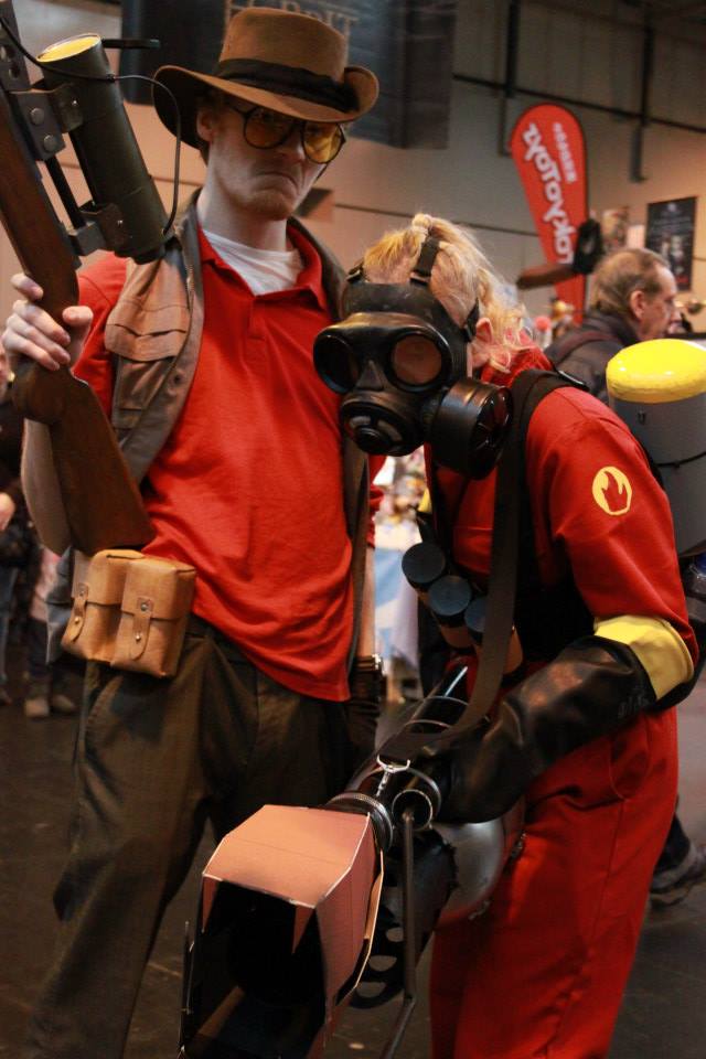 TF2 Sniper And Pyro Cosplay By Defya On DeviantArt tf2-sniper-and-pyro-cosplay-by-defya-on-deviantart