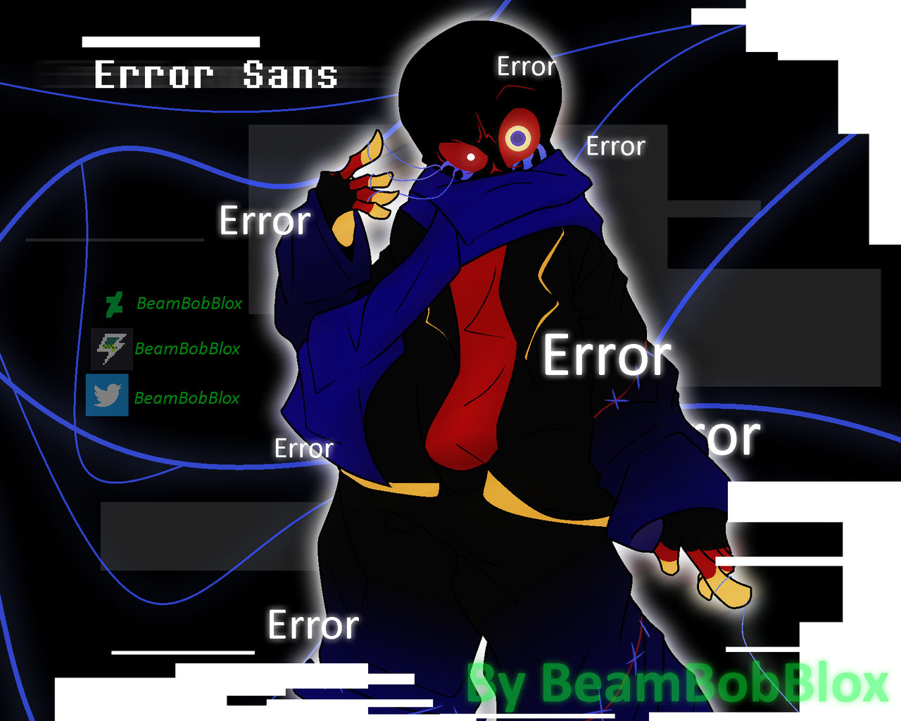 Error Sans by BeamBobBlox on DeviantArt
