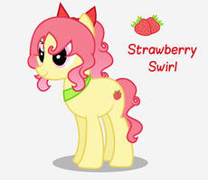 My MLP OC: Strawberry Swirl.