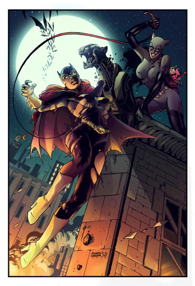 Batgirl x Catwoman