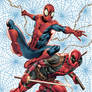 Spider-Man X Deadpool Cover