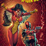 Spider-Woman Cover X Deadpool