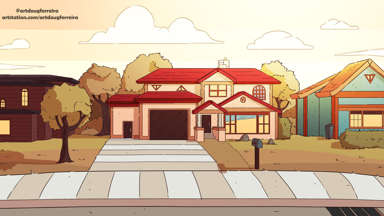 Deviantart Houses The house by ArtDougFerreira on DeviantArt