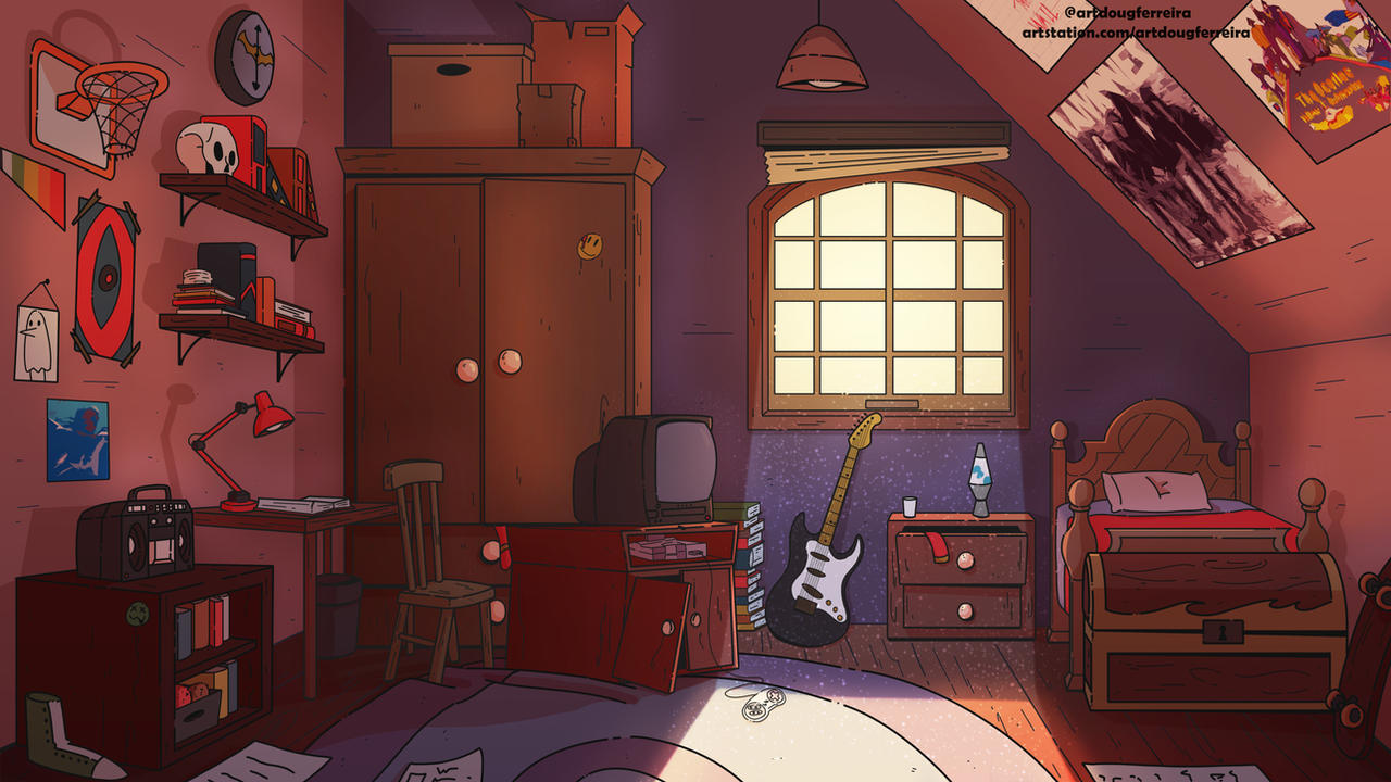 Bedroom by ArtDougFerreira on DeviantArt