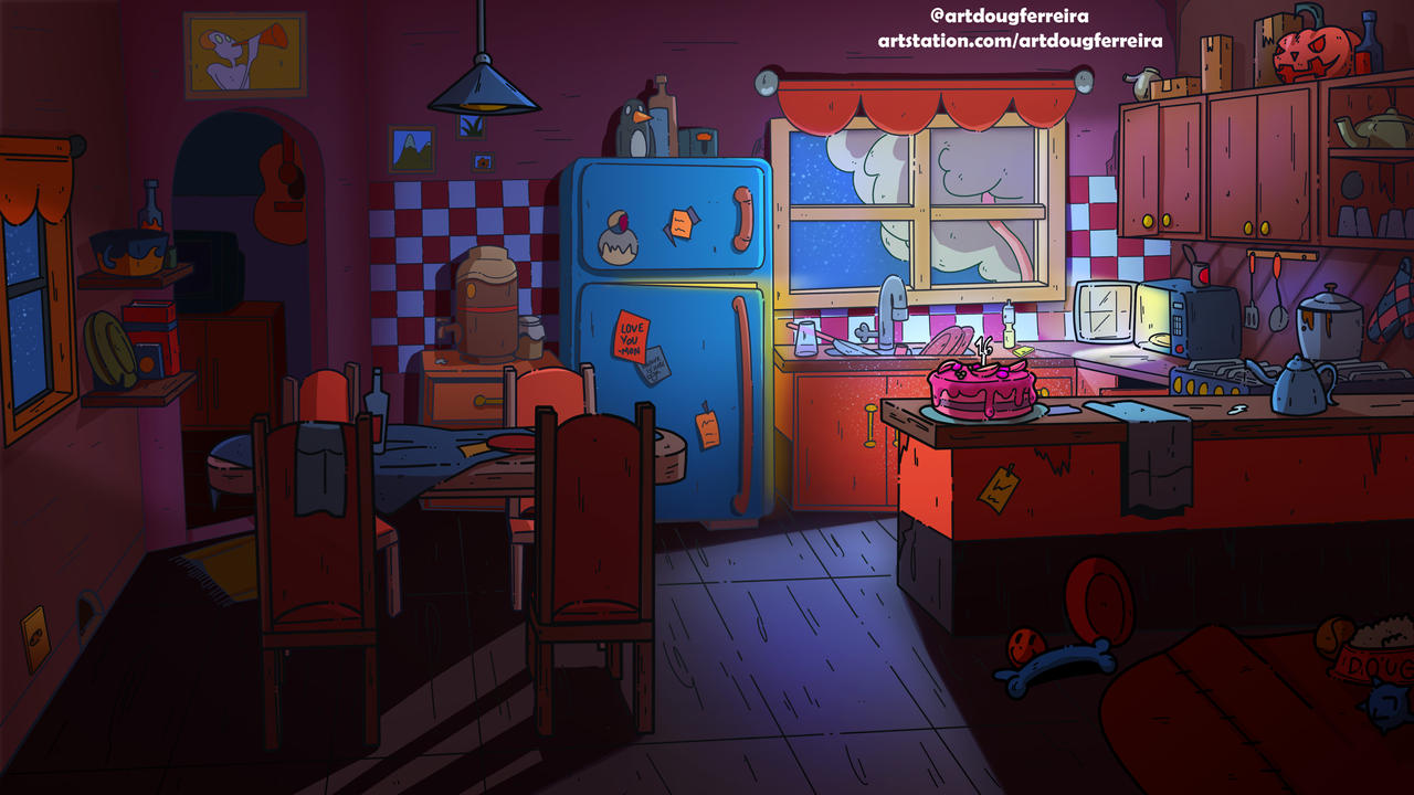 Kitchen by ArtDougFerreira on DeviantArt