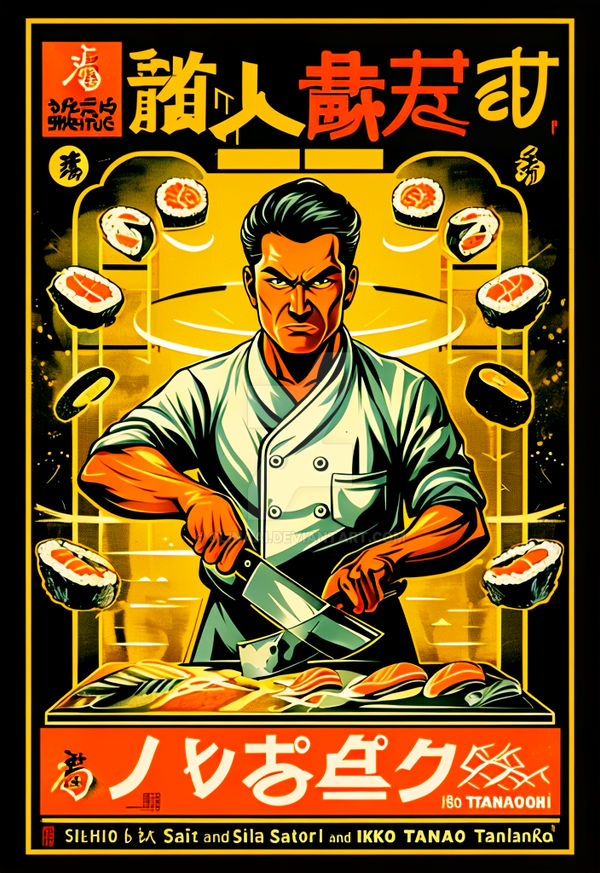 Sushi Restaurant by ClinaAI on DeviantArt