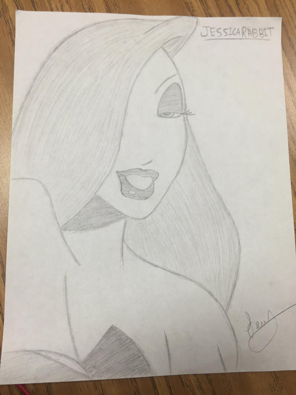 Jessica Rabbit Drawing Tutorial Jessica Rabbit by RaySayHi on DeviantArt
