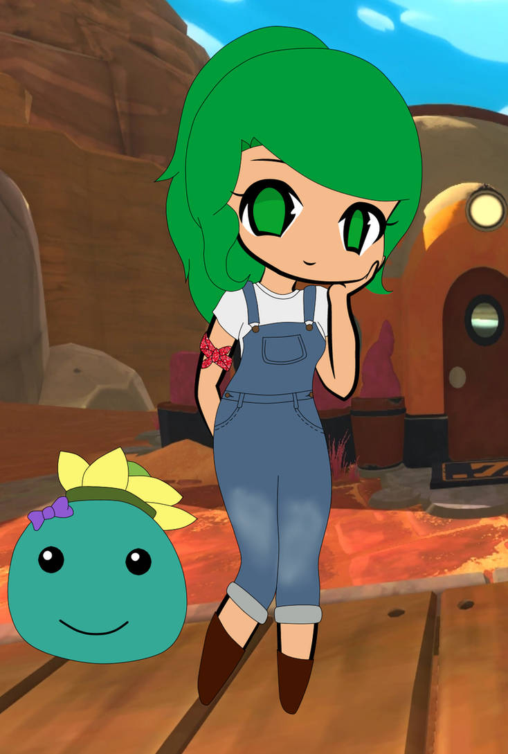 Freya Ranch Freya Slime Rancher AU by StarryRuins on DeviantArt