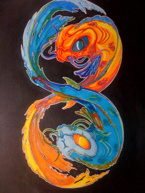 Infinity Fish infinity fish by InnerVision916 on DeviantArt