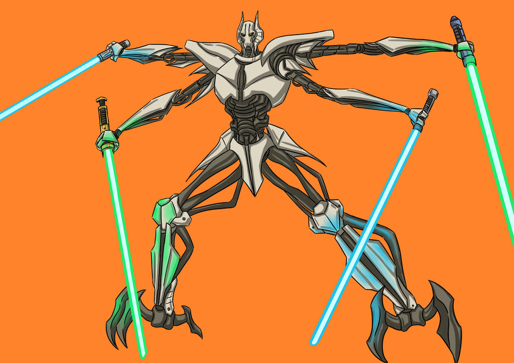 General Grievous by Kymthan on DeviantArt