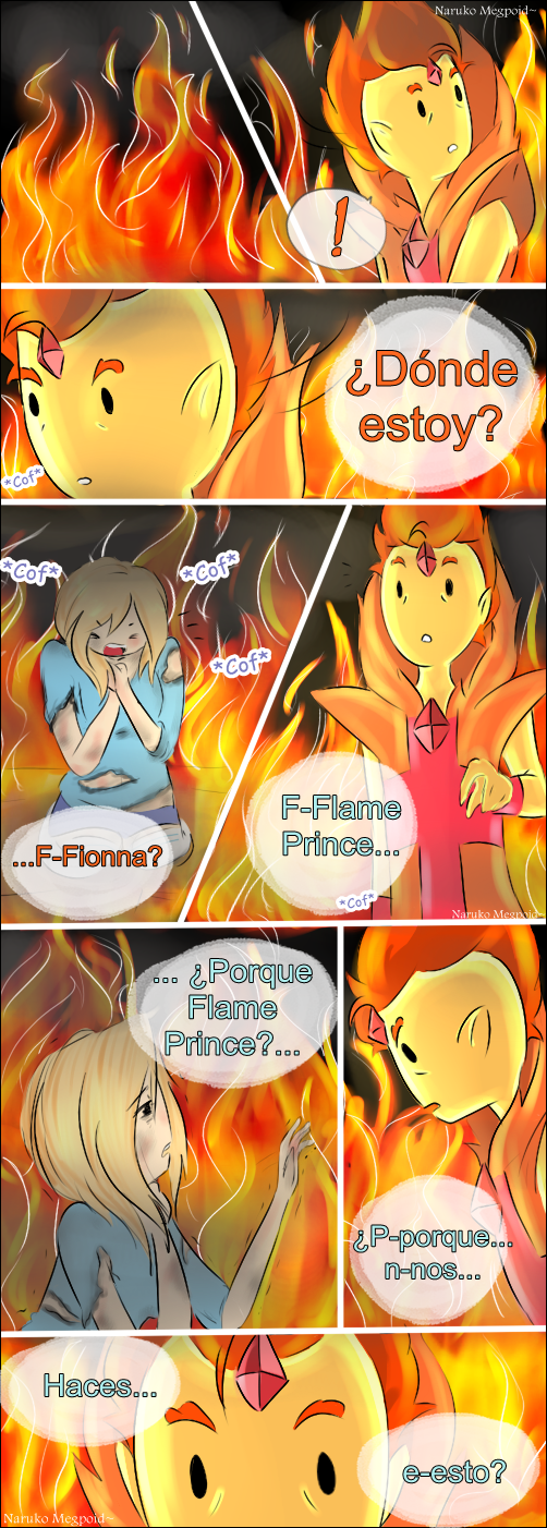 danger, dreams fire~ FanComic page 1.