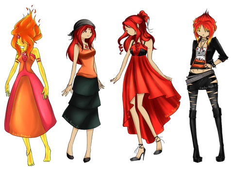 Flame Princess~ Kiriban for Master23membrillita