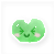 green apple pixel