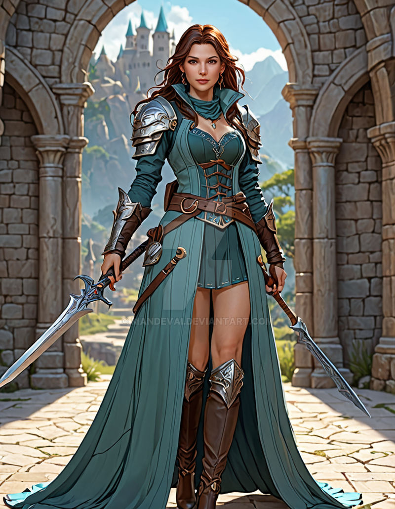 Rpg Races Female Woman RPG Character by mandevai on DeviantArt