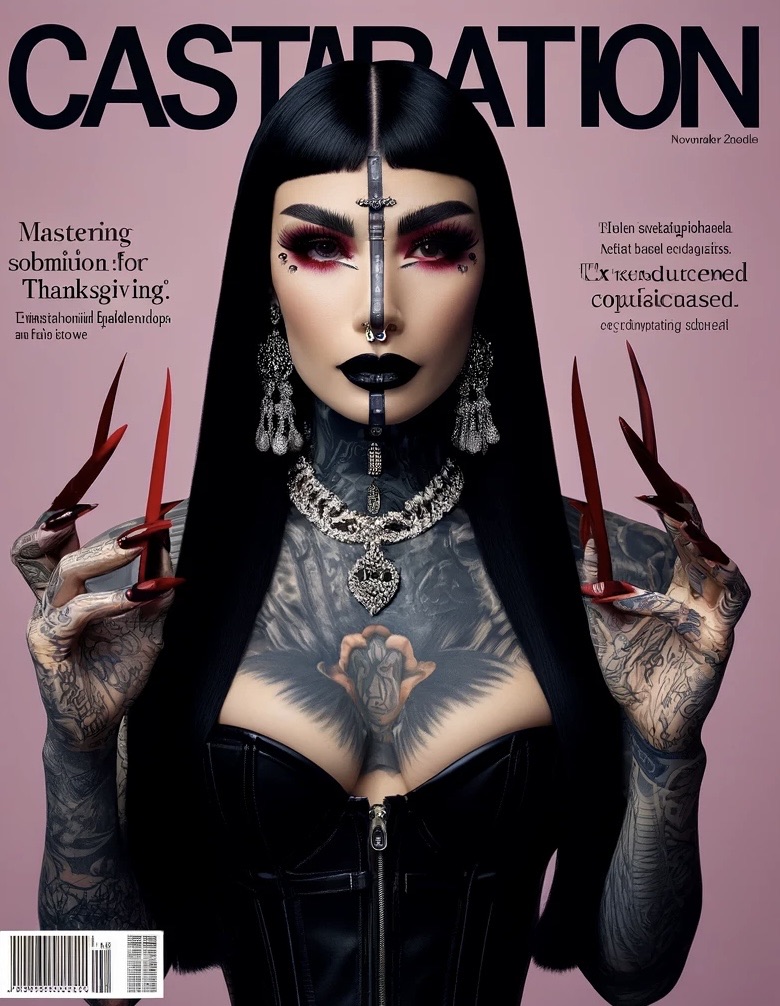 Castratrix CASTRATION Magazine Nov 2025 by Fetish-Goddesses on DeviantArt