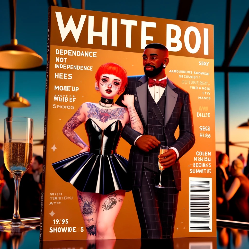 Boi Magazine White Boi Magazine 19 by Fetish-Goddesses on DeviantArt