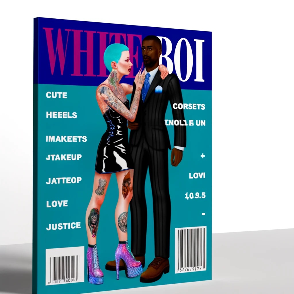 Boi Magazine White Boi Magazine 25 by Fetish-Goddesses on DeviantArt