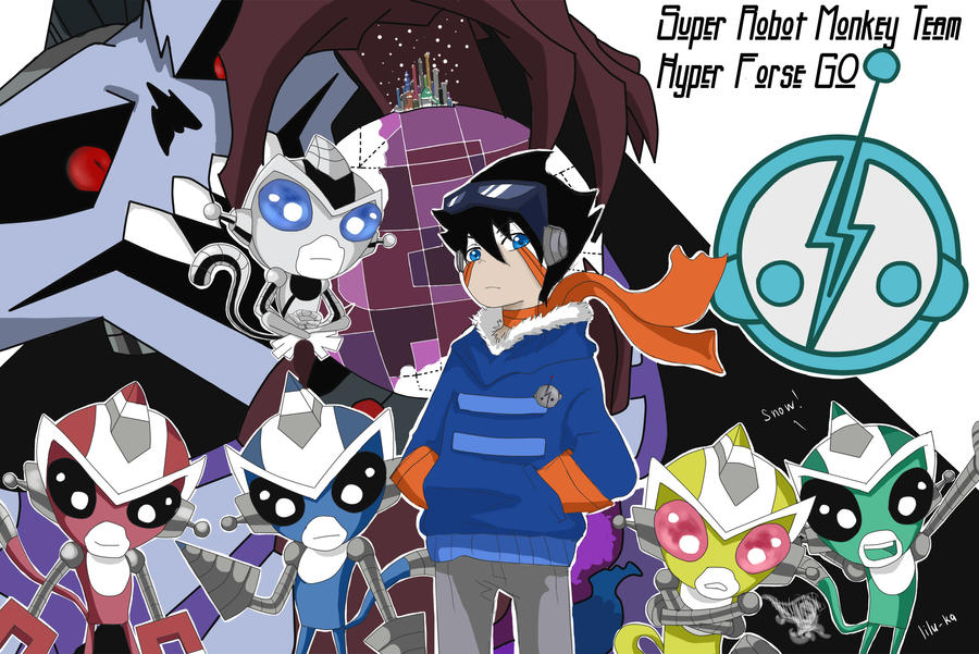 Super Robot Monkey Team Hyper Force Go! by lilu-Ka on DeviantArt
