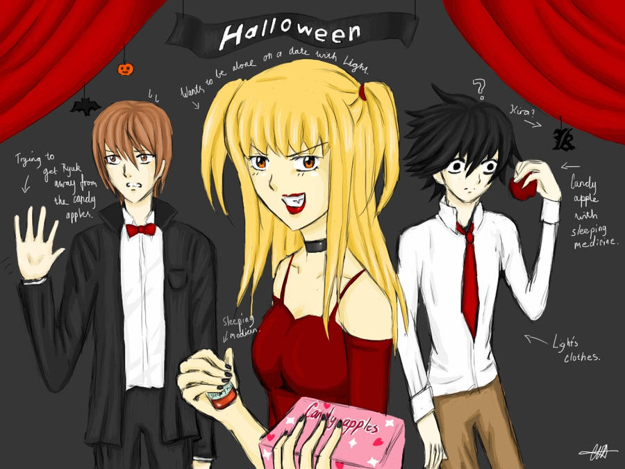 Death Note Halloween by AllimacLyra on DeviantArt