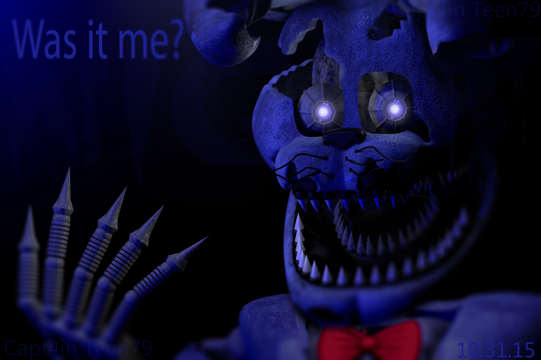 SFM FNaF] Nightmare Bonnie Wallpaper by RedHeadRetard on DeviantArt