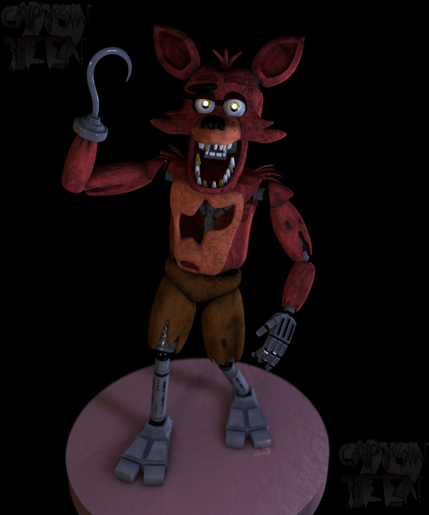 Withered Foxy (FNaF 1) by LukasEmanuel12 on DeviantArt