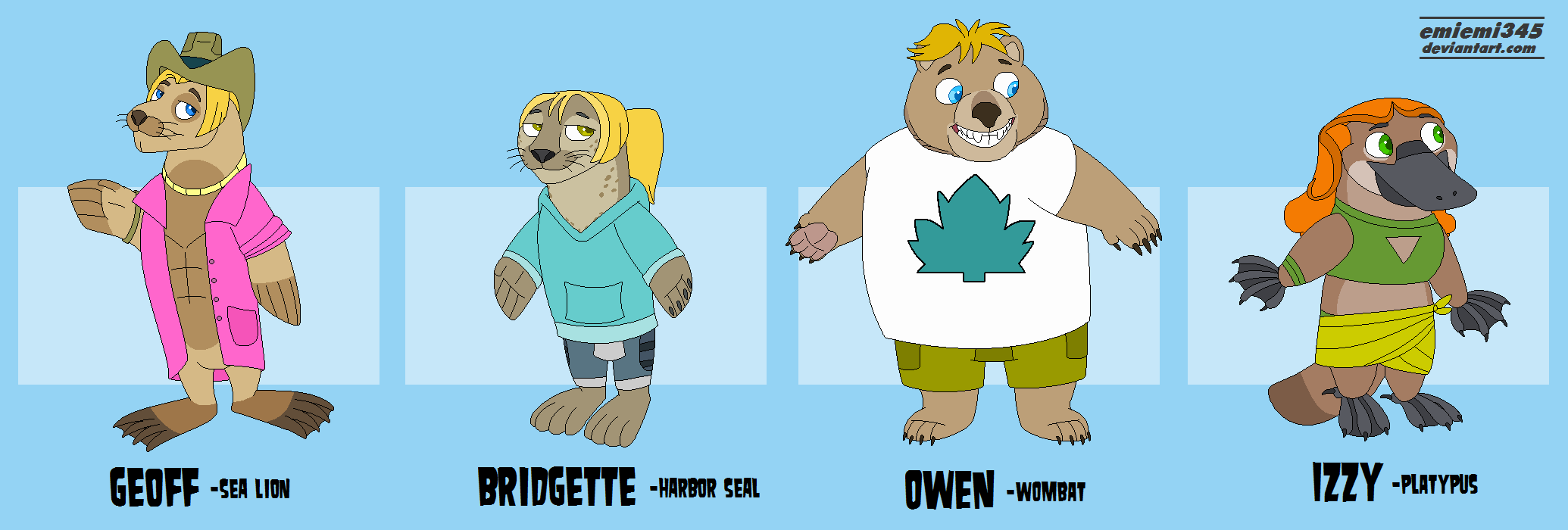 Total Drama Animal Lineup, GenI [4 of 6]