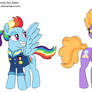 Feteverse Rainbow Dash (+Foxxy Trot)