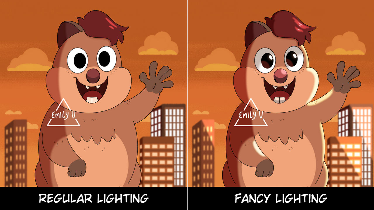 Lighting Practice - Characters by EmilyVanSlyke on DeviantArt