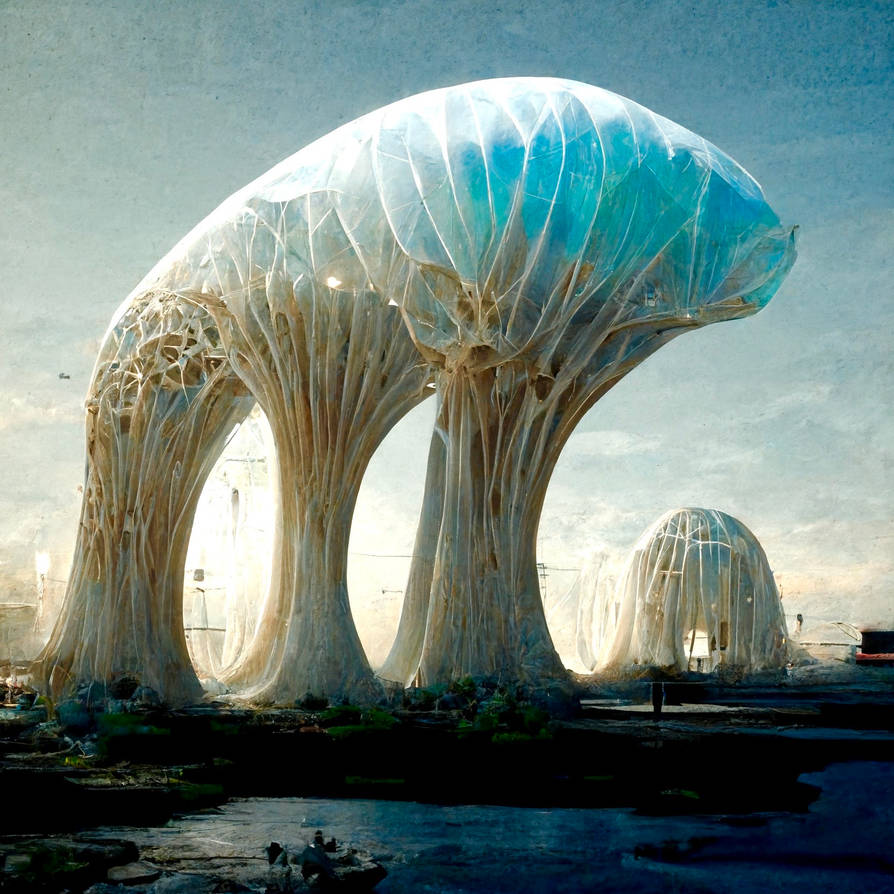 Alien Architecture by Midjourney by Avataart on DeviantArt