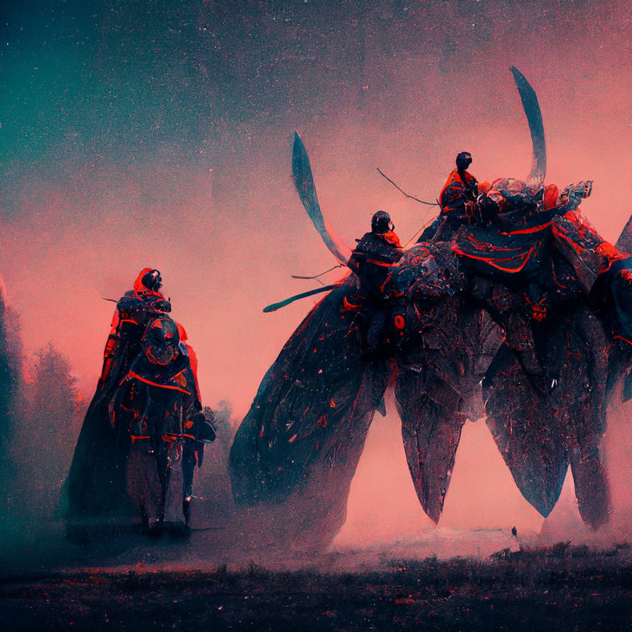 Moth Riders by Midjourney by Avataart on DeviantArt