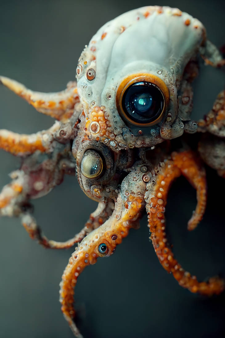 Robata Octopus Robo Octopus by Midjourney by Avataart on DeviantArt