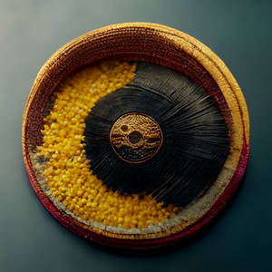 Vinyl Disc Made Of Corn by Midjourney