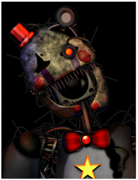 (FNAF UCN) Scrap Puppet Mugshot by Calvin1340 on DeviantArt