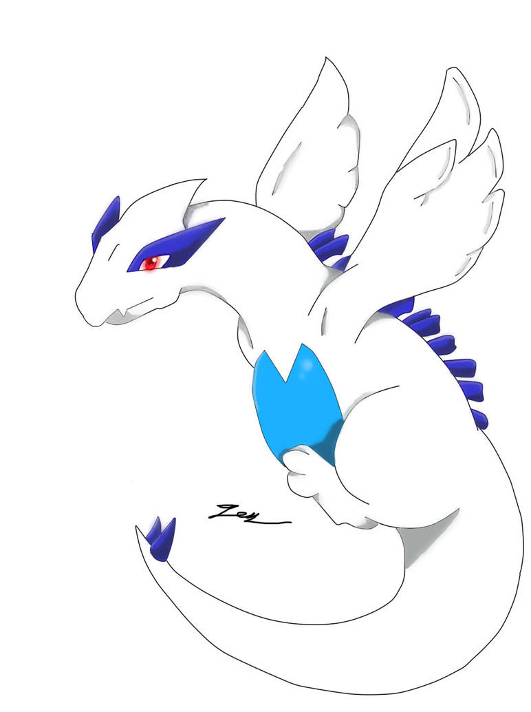 Lugia colored