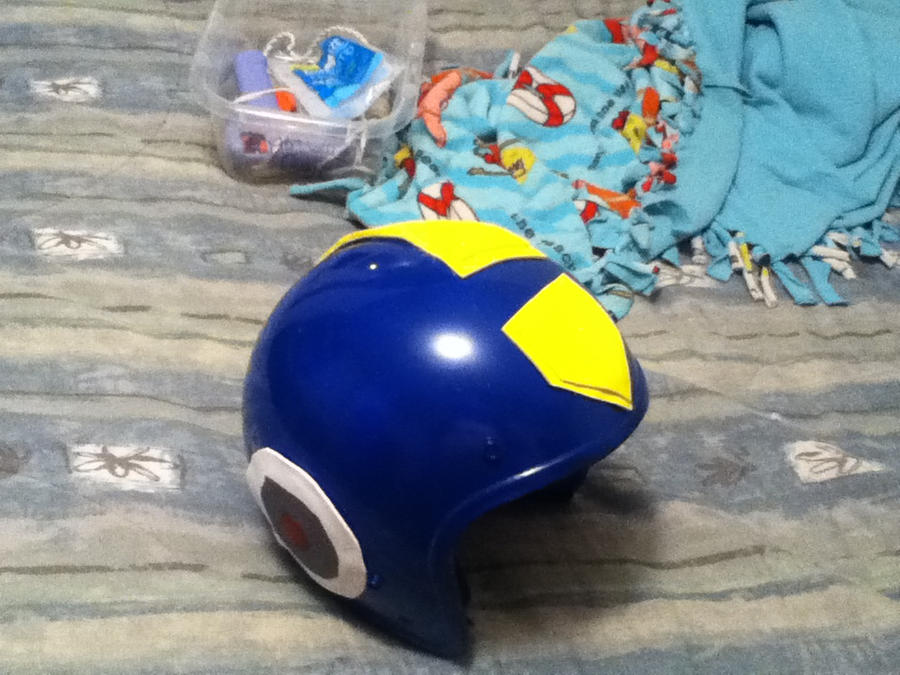 Box Art Megaman Helmet COMPLETED